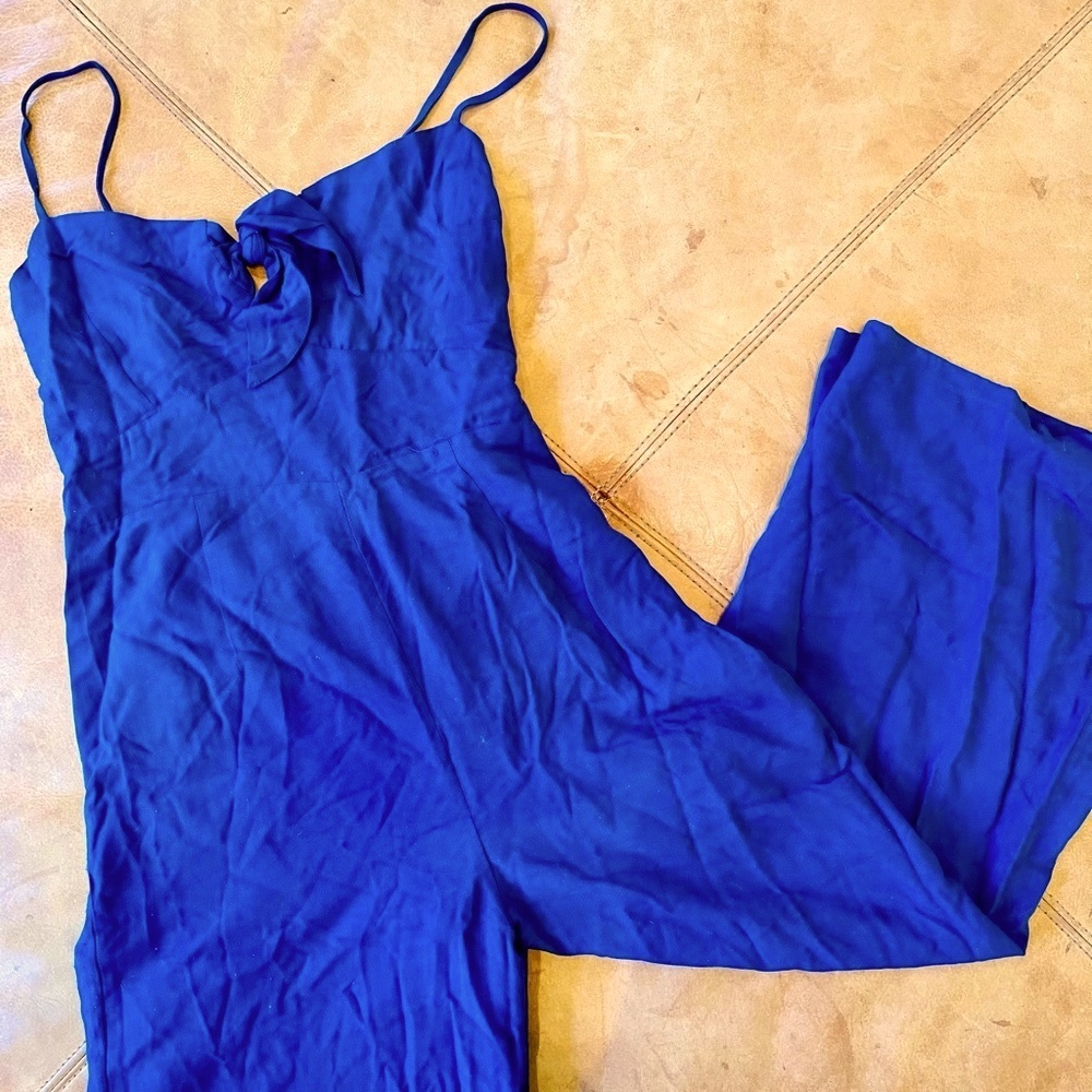Blue Everly Jumpsuit